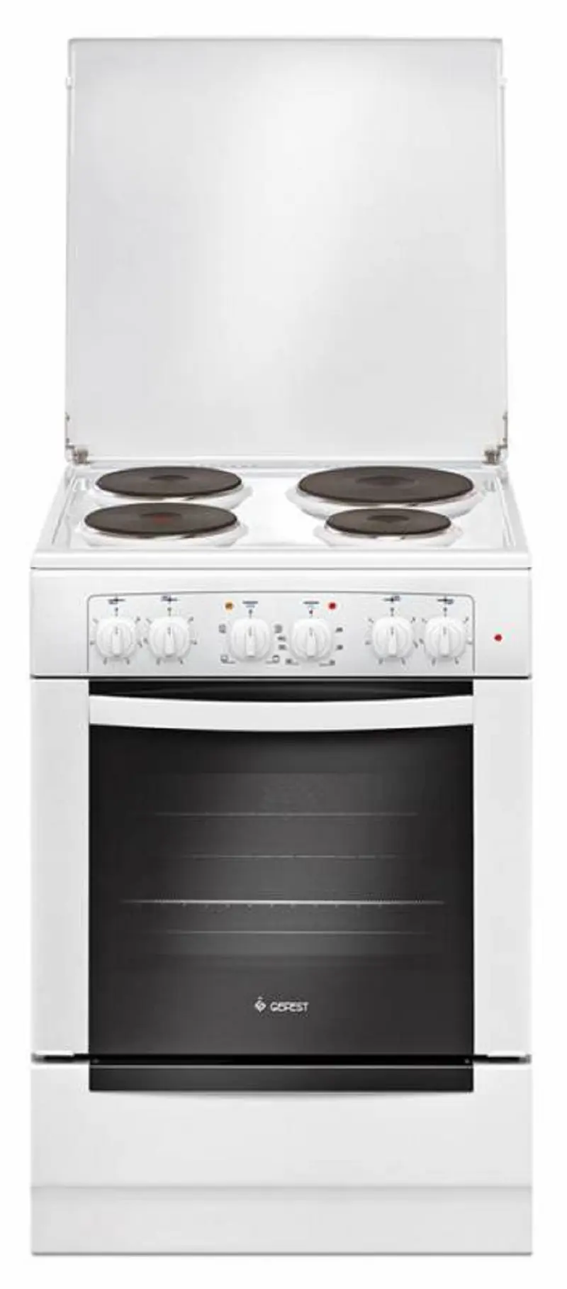 Изображение товара Электрическая плита с духовкой Gefest ЭП Н Д 6140-01 60x85x60 см цвет белый