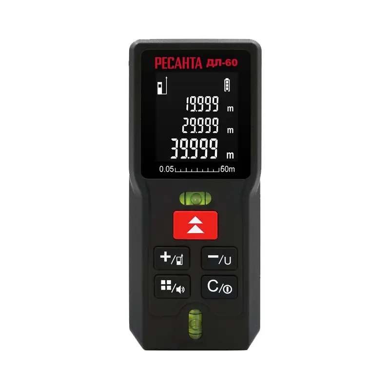 Изображение товара Дальномер лазерный Ресанта ДЛ-60, с дальностью до 60 м