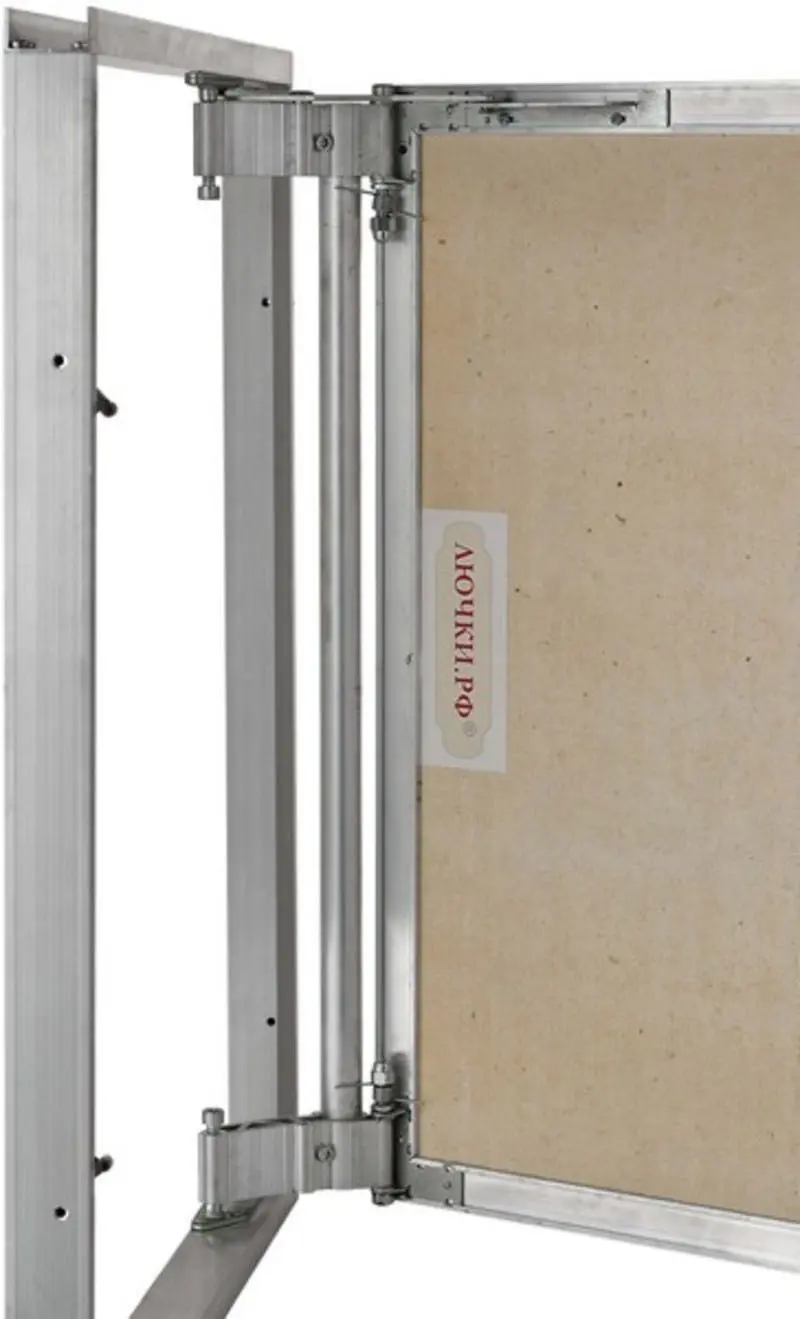 Изображение товара Ревизионный лючок под плитку Секрет-Лайт 50x30 см скрытый монтаж, нажимной механизм, Россия