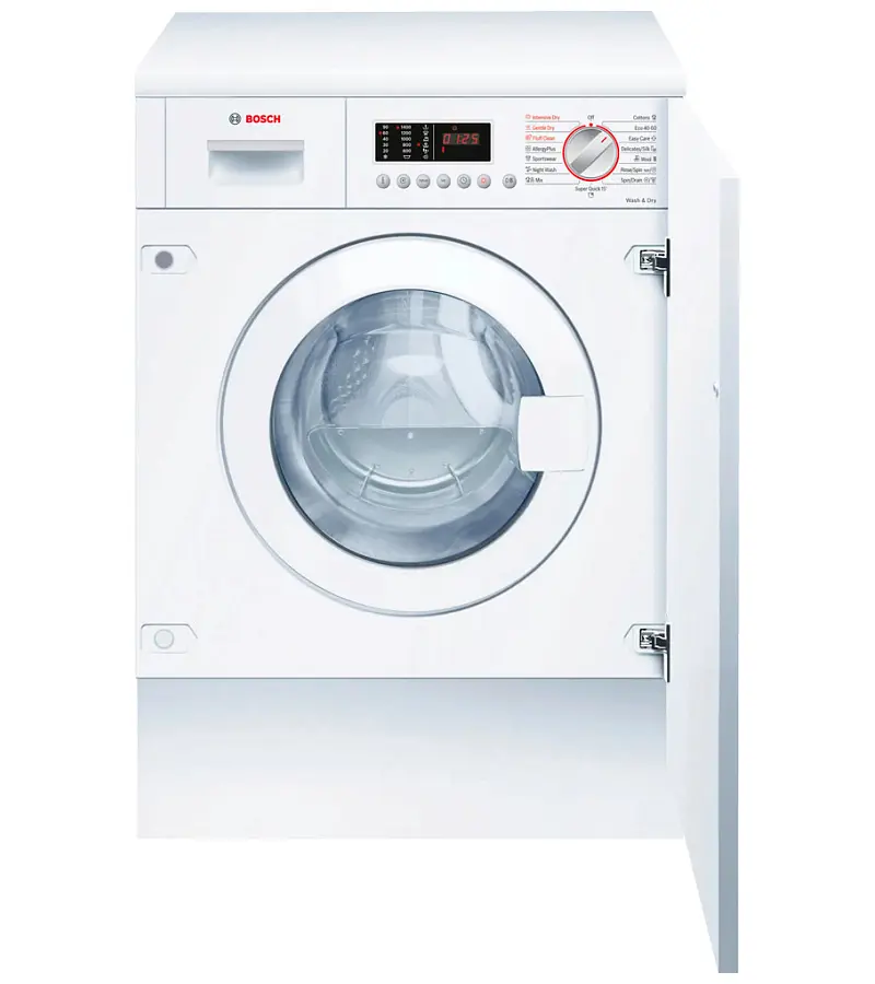 Изображение товара Стиральная машина с сушкой Bosch Wkd28543Eu 59.50x82x58.40 см 7 кг цвет белый