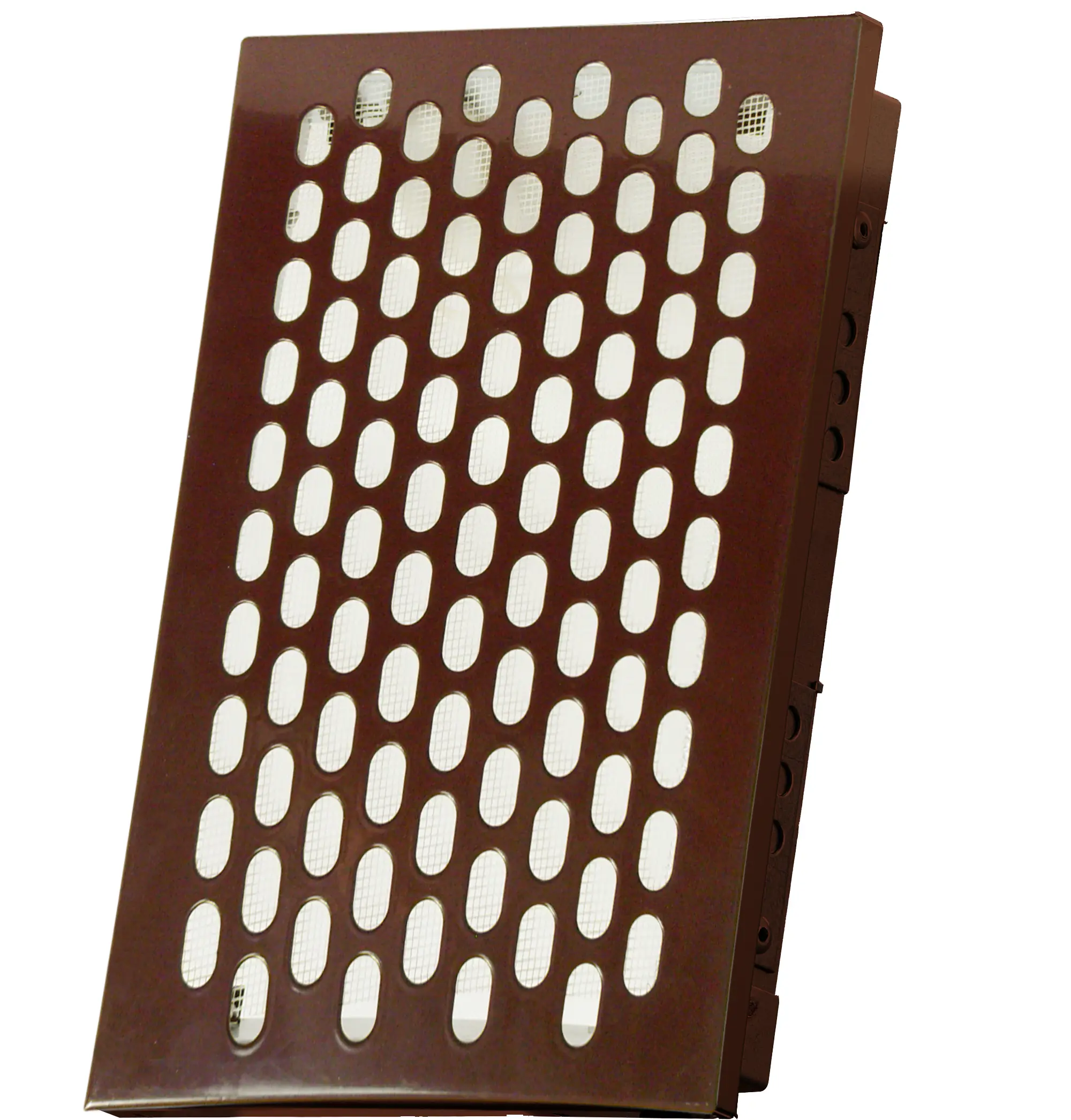 Изображение товара Вентиляционная решетка Dospel 140x210 мм металл коричневая внутренняя