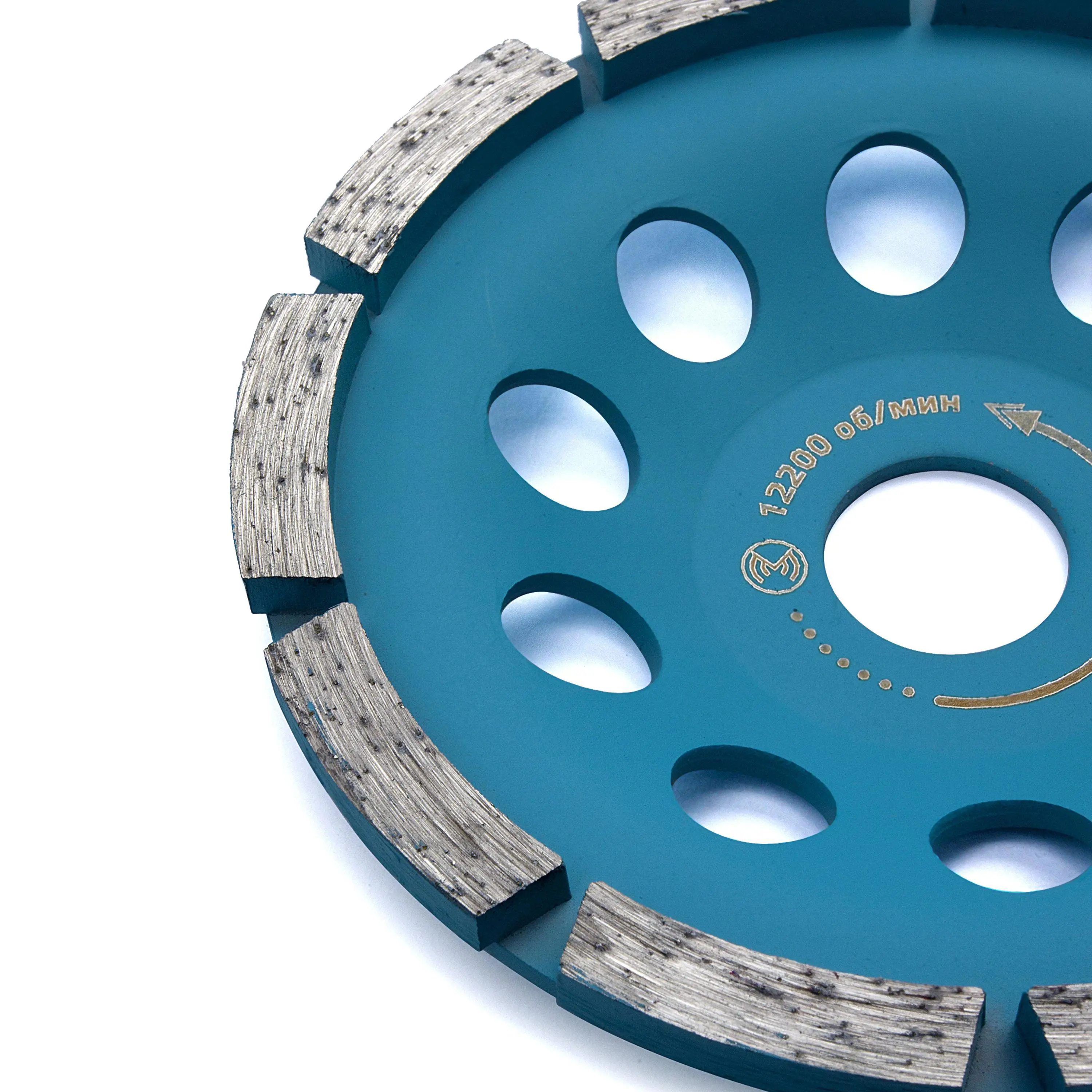 Изображение товара Круг алмазный чашечный Monogram Basis 125x22 1 ряд шлифовальный по бетону