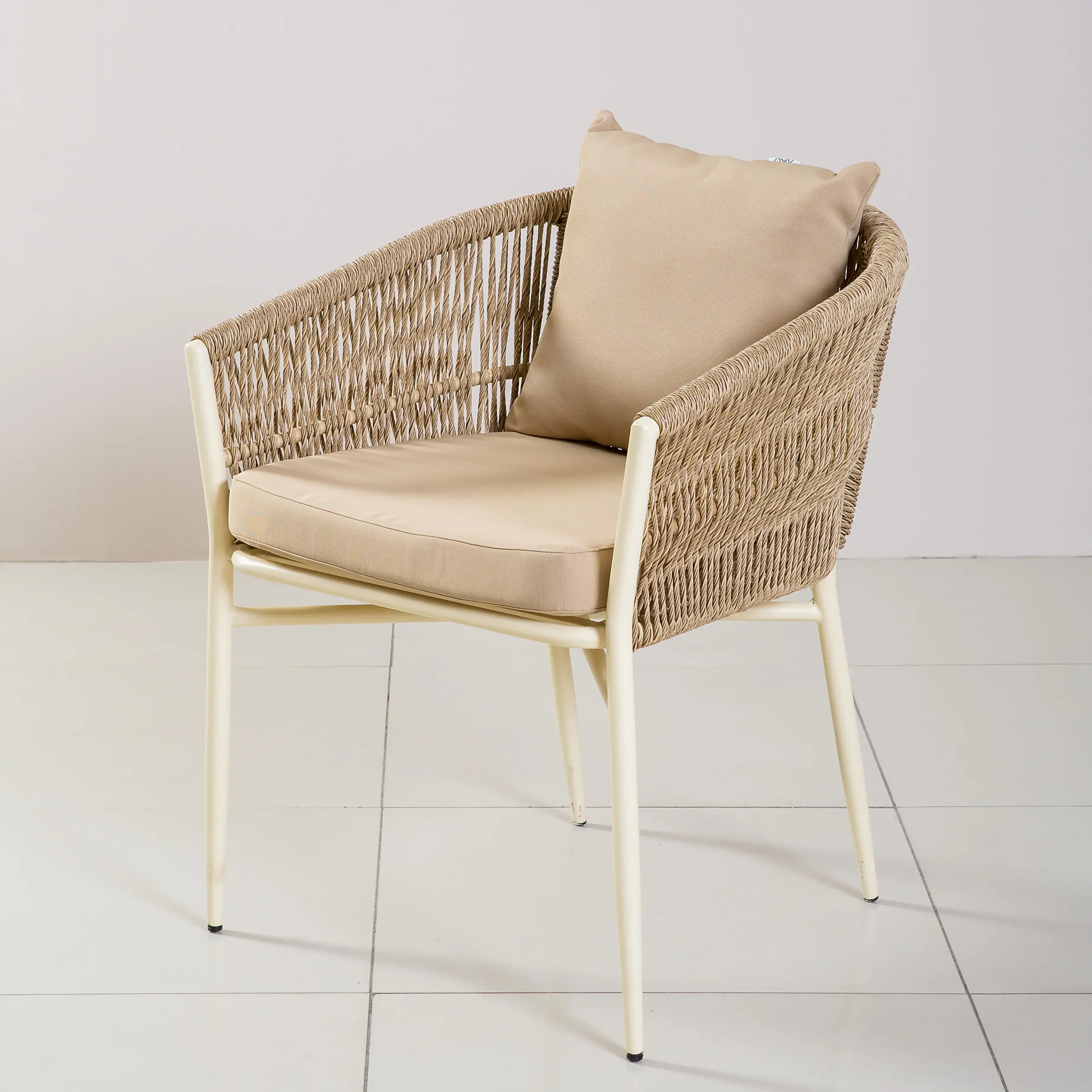 Изображение товара Кресло садовое Aiko КрZoeсветлокоричн/беж Zoe 62 см x 69 см x 79 см искусственный ротанг бежевый