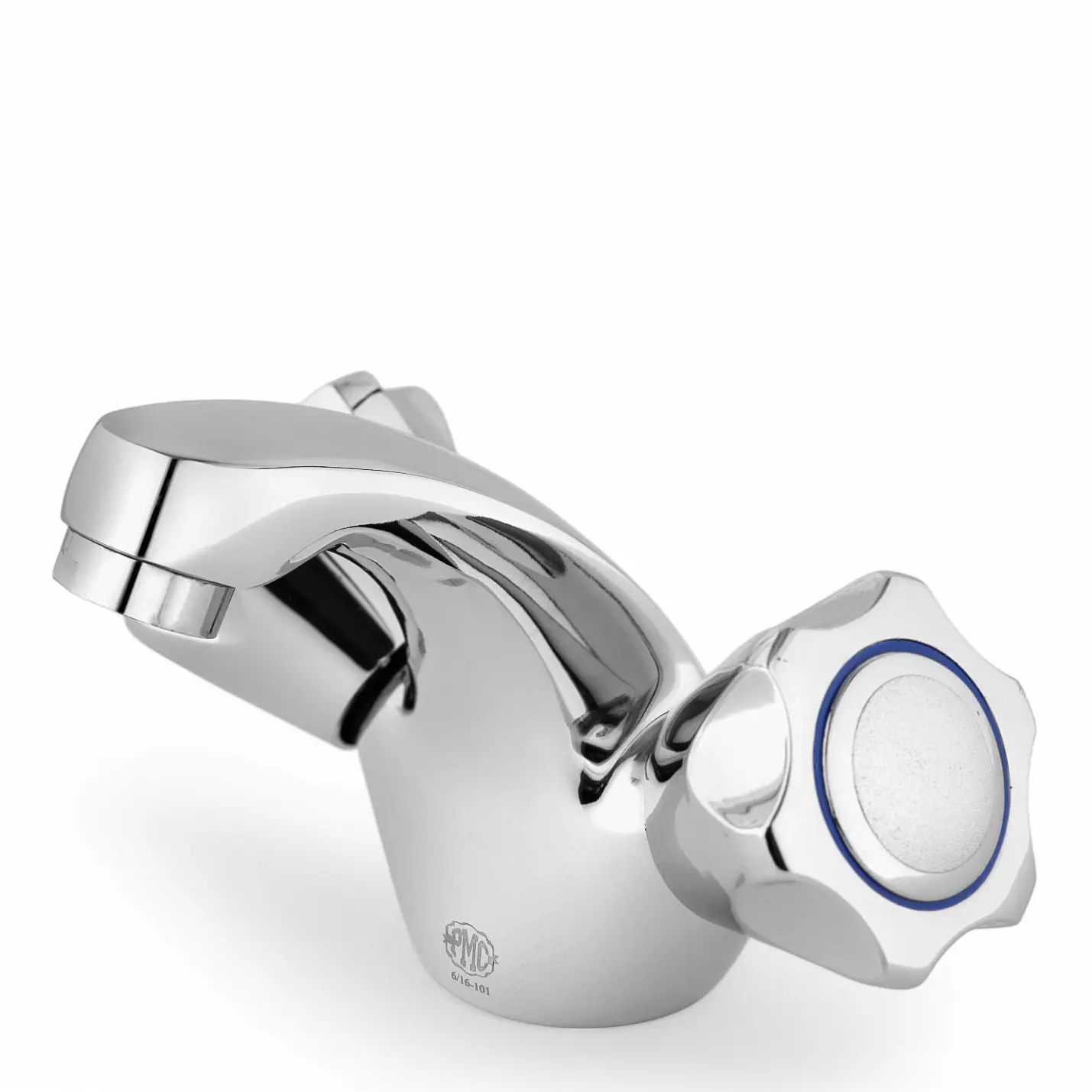 Изображение товара Смеситель для раковины Potato P10309B двухвентильный хромированный