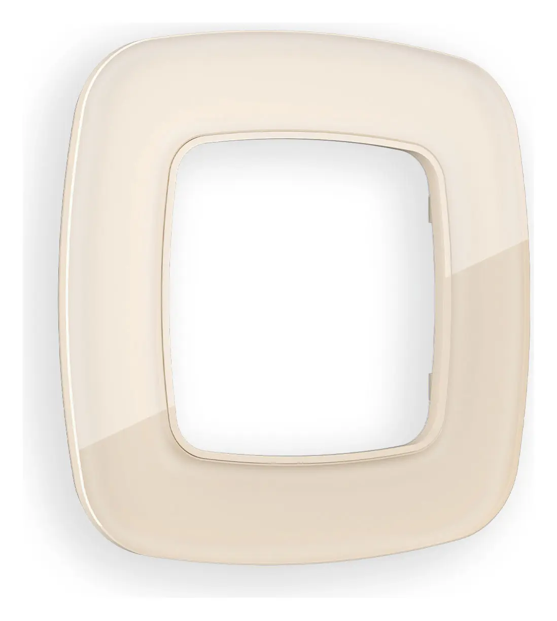 Изображение товара Рамка для розеток и выключателей AMBRELLA VOLT Omega Radian OF320301 бежевый