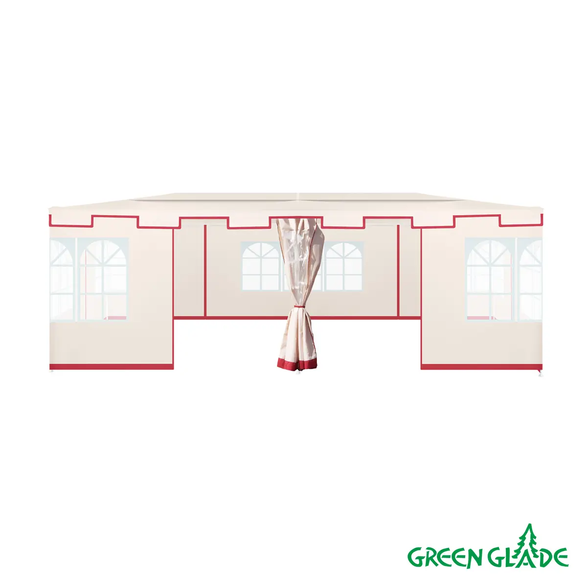 Изображение товара Тент садовый Green Glade 1049 3x6м бежевый