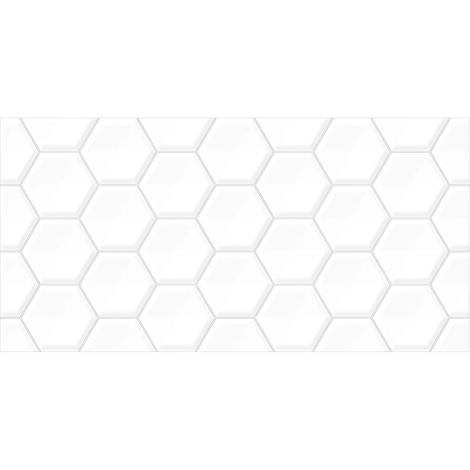 Изображение товара Настенная керамическая плитка ALMA CERAMICA Bilbao 24.9x50 см белая