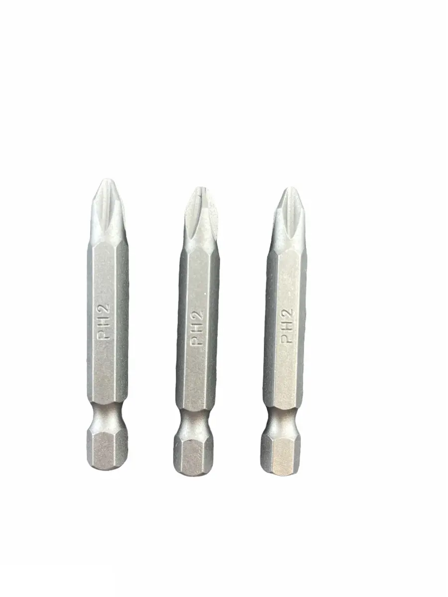 Изображение товара Бита крестовая магнитная Himtex 50-3 PH2x50 мм набор 3 шт