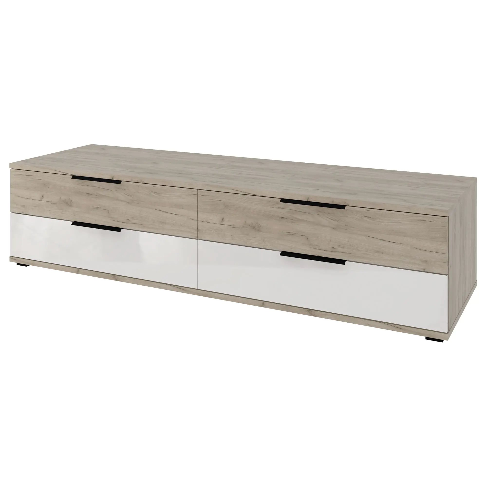 Изображение товара Тумба под телевизор Beneli 2023004350700 190x45.2x59.3 см ЛДСП цвет дуб