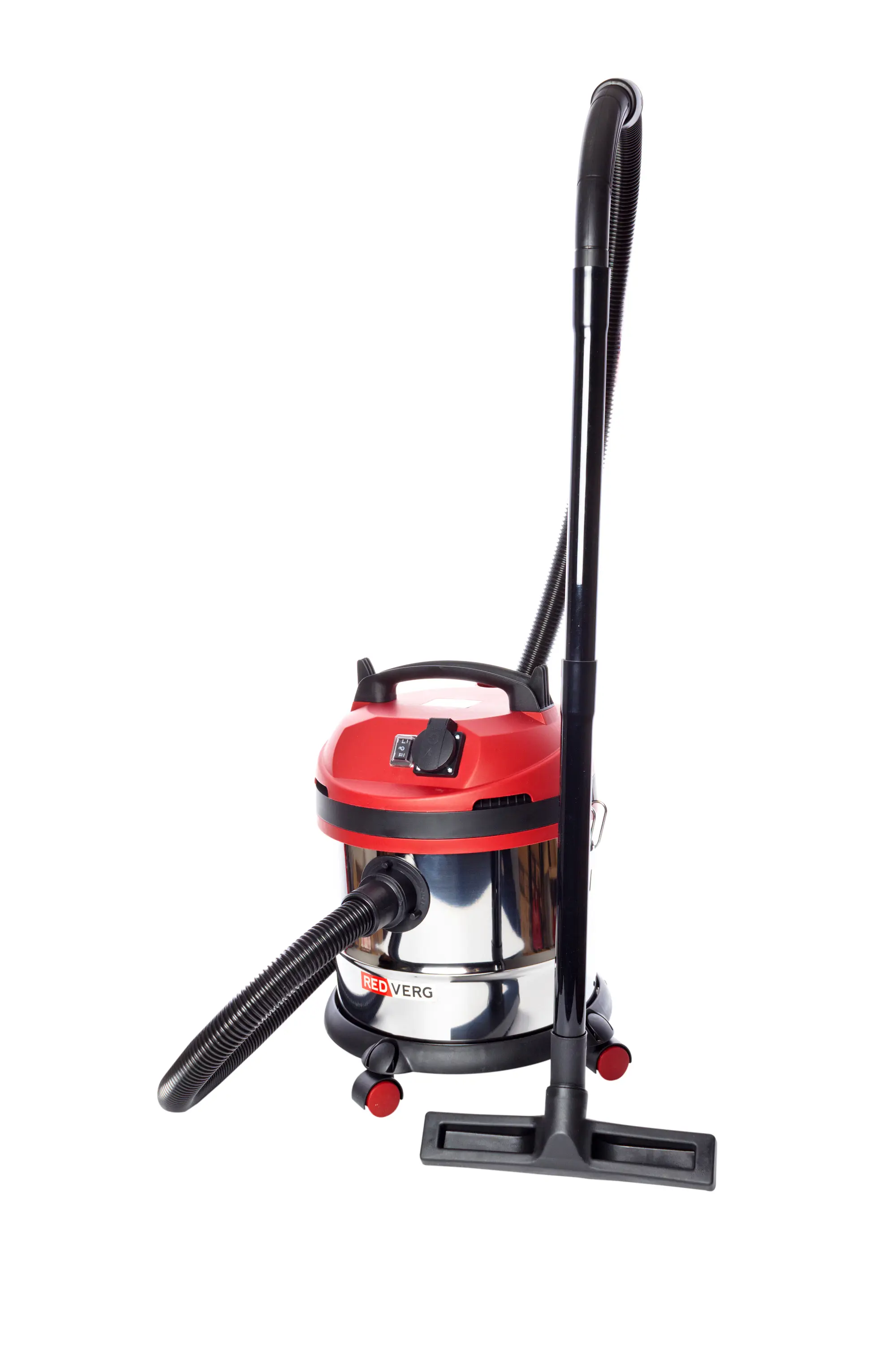 Изображение товара Пылесос строительный Redverg RD-VC1200S-30S 1200 Вт 30 л с HEPA и розеткой