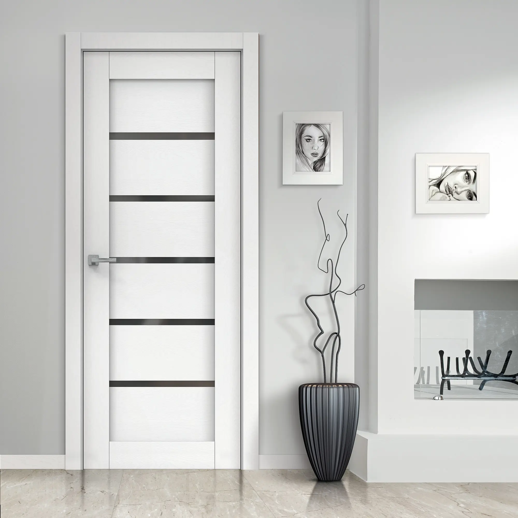 Изображение товара Дверь межкомнатная Бизнес Парк Crystal 31 остекленная 600х200 см