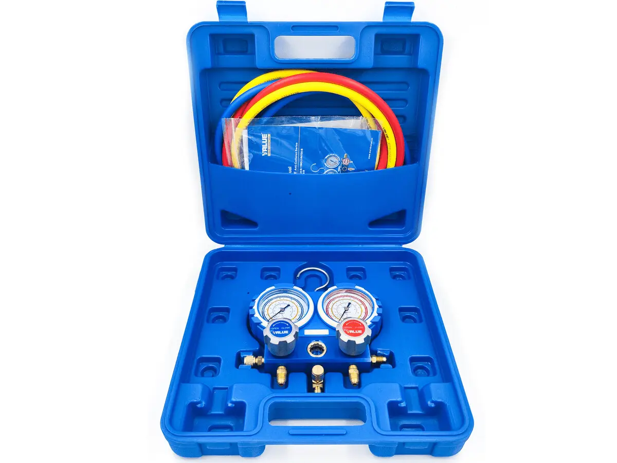 Изображение товара Манометрический коллектор VALUE VMG-2-R22-B для давления HVAC систем