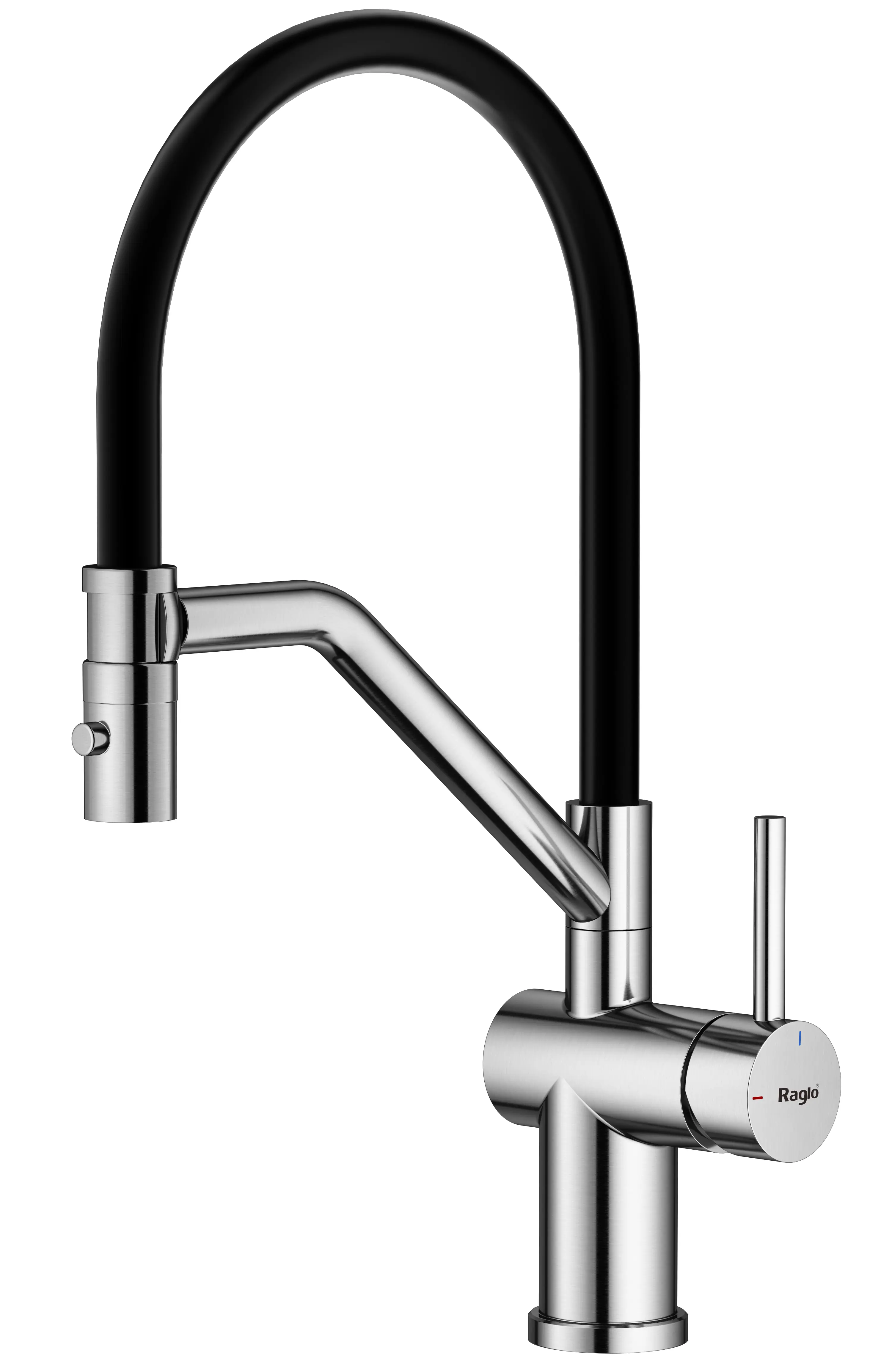 Изображение товара Смеситель для кухни Raglo R86 с гибким изливом SATIN, 7 лет гарантии