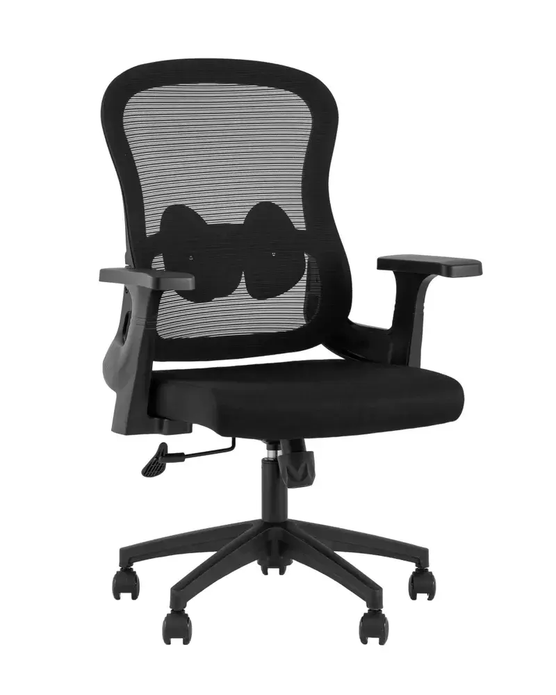 Изображение товара Офисное кресло Stool group Petal 50x116x51 см ткань цвет черный