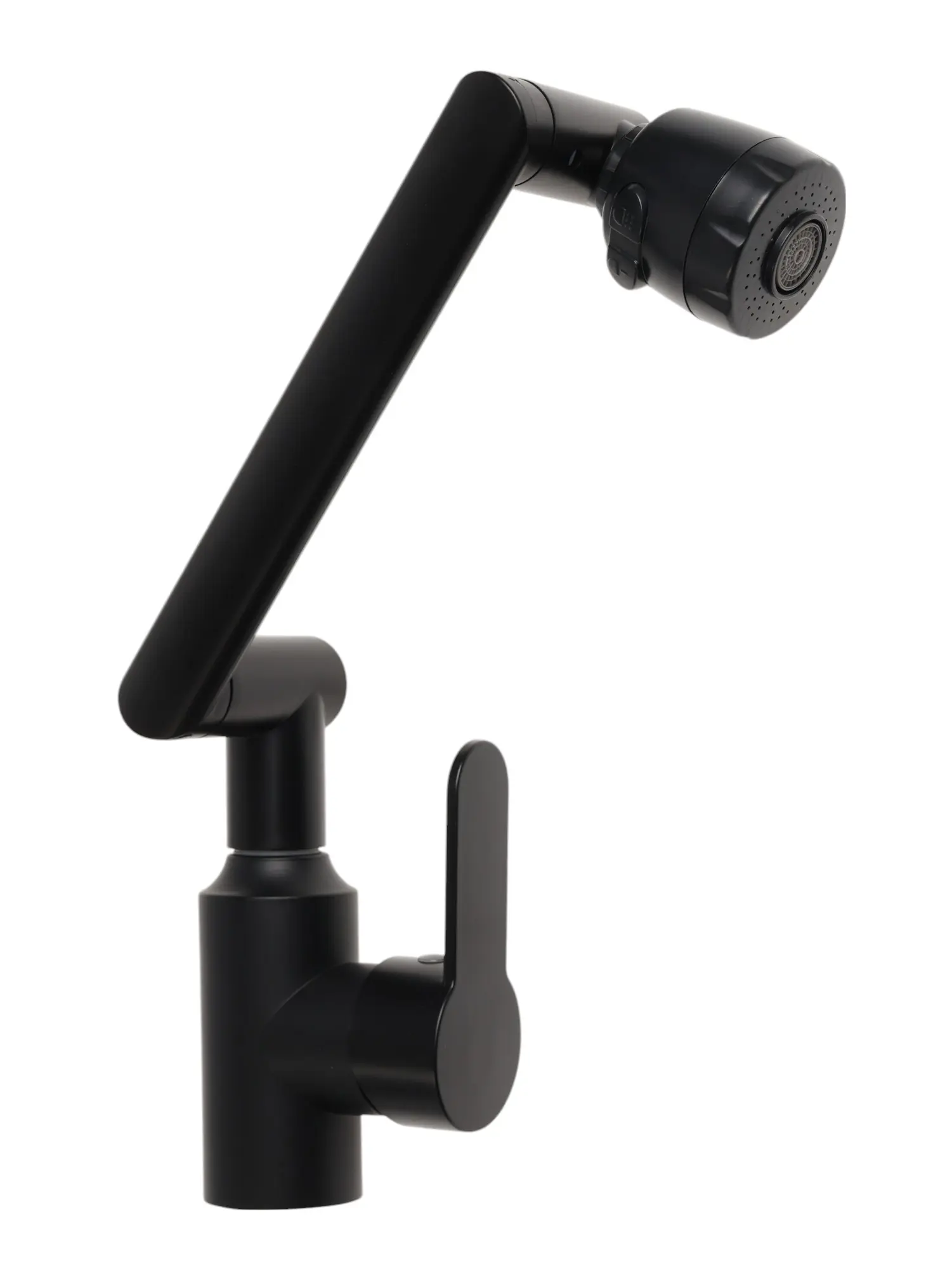 Изображение товара Смеситель для кухни Zein 9932012 поворотный излив 25 см черный