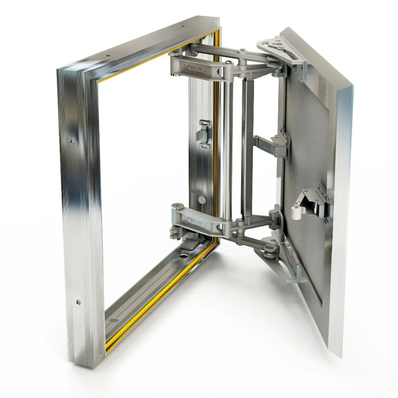 Изображение товара Люк ревизионный скрытый Хаммер Слава 40x60 см алюминиевый под плитку