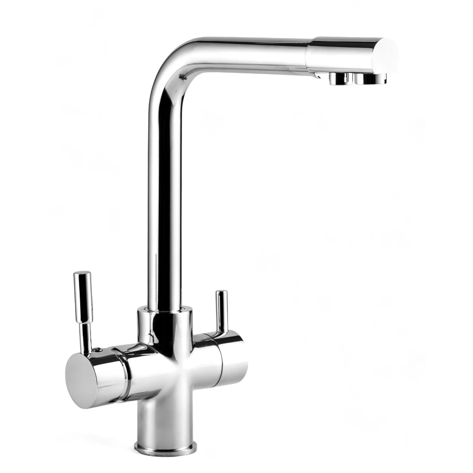 Изображение товара Смеситель для кухни Oute T653B поворотный излив 31 см цвет хром