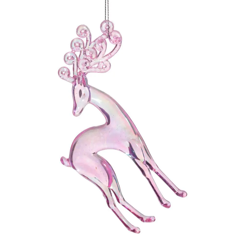 Изображение товара Елочная игрушка 807674 16.5 см розовый