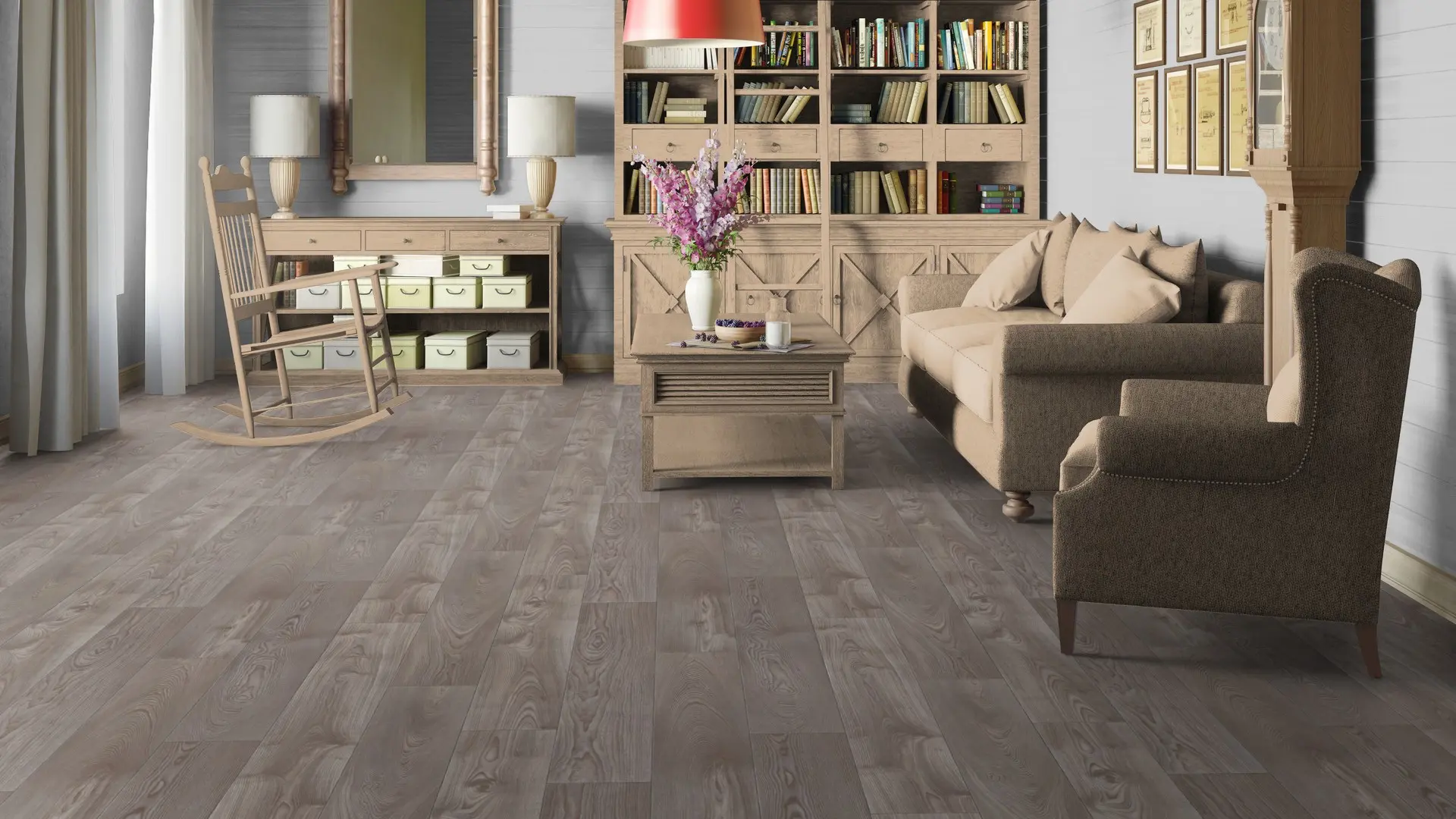 Изображение товара Линолеум бытовой Favorit Carter 1 23 класс 1x2.5 м