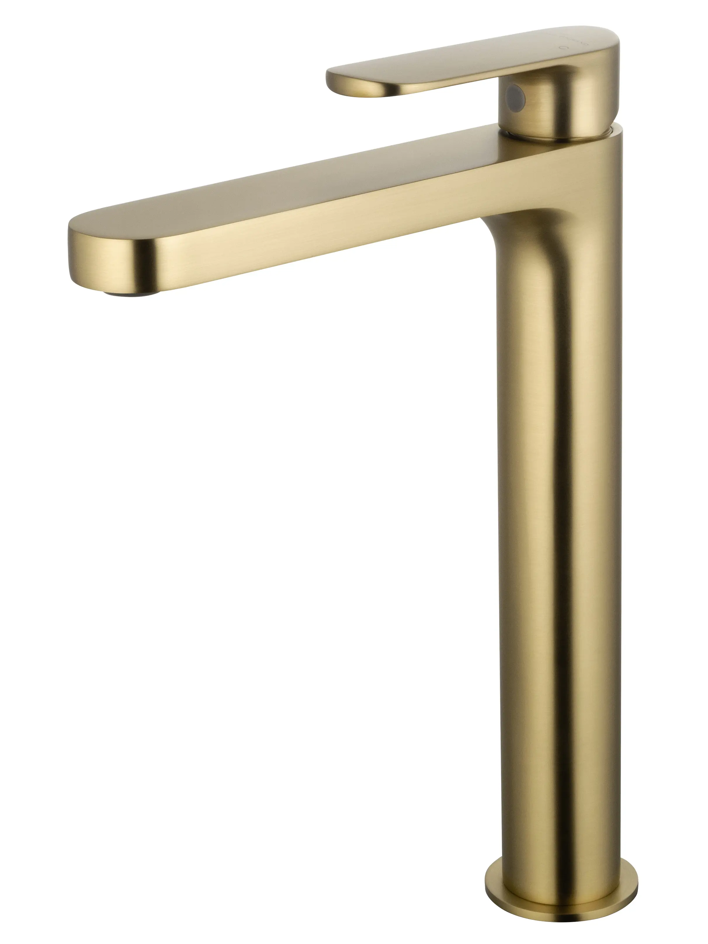 Изображение товара Смеситель для раковины высокий Wonzon & Woghand однорычажный цвет брашированное золото WW-H1034-BG