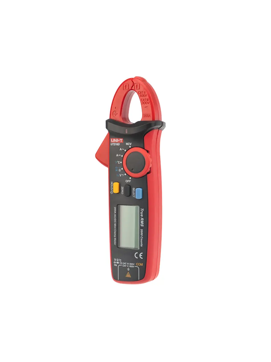 Изображение товара Многофункциональные токоизмерительные клещи UNI-T UT210D с True RMS и подсветкой