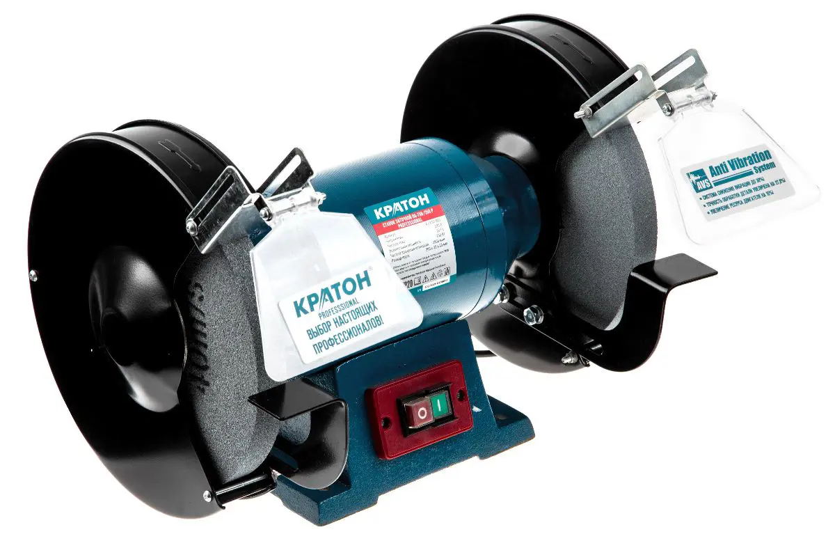 Изображение товара Станок точильный Кратон BG 750/250P, 750 Вт