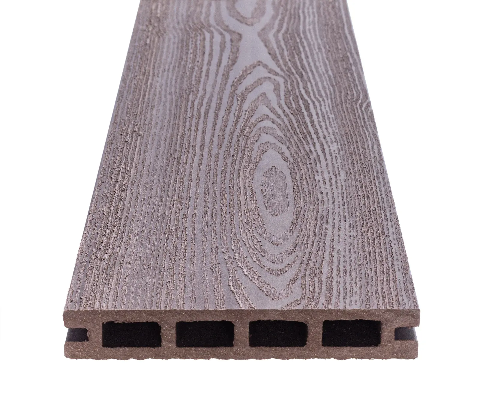 Изображение товара Террасная доска ДПК Мербау цвет шоколад 1000x140x22мм структура дерева 0.14м² 1шт