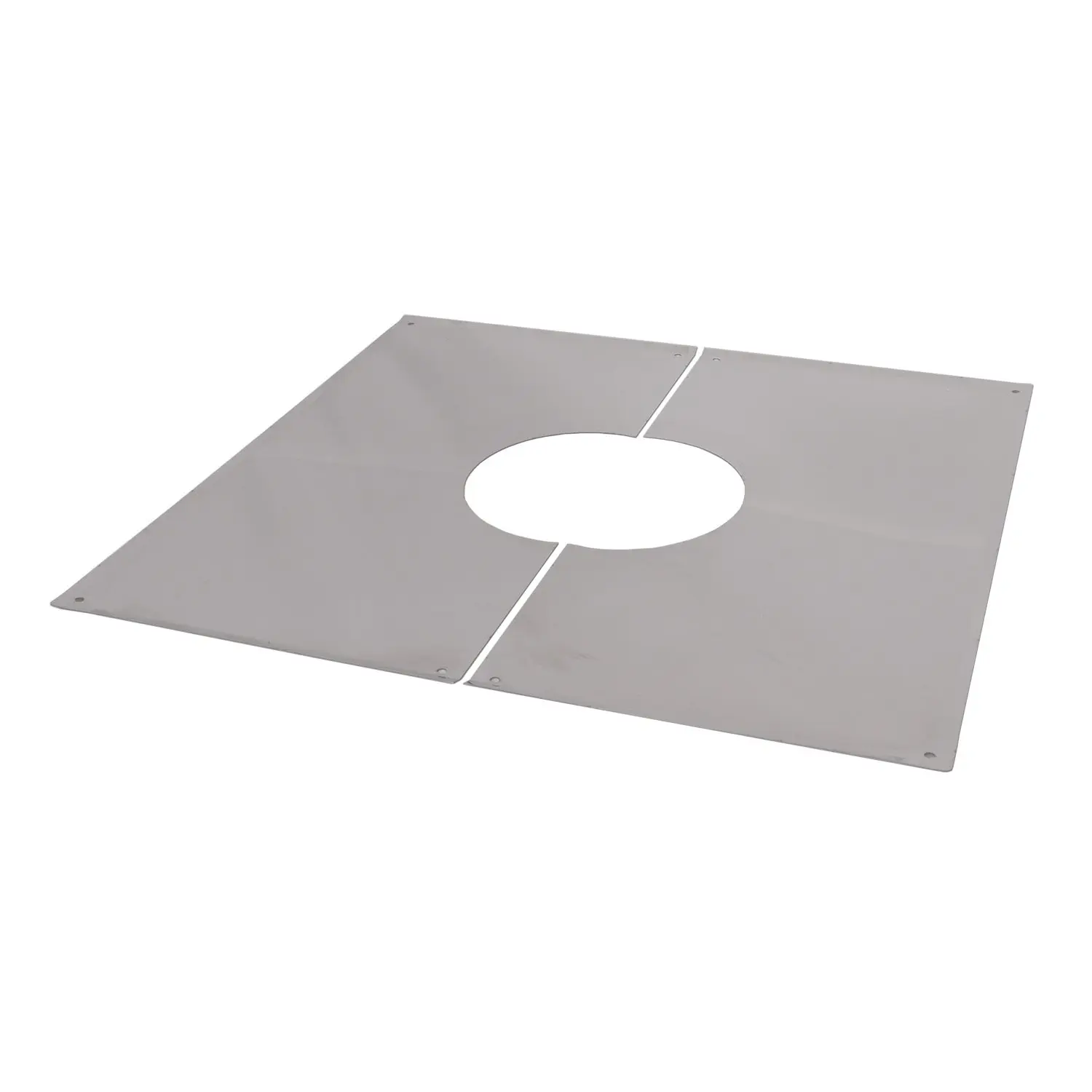 Изображение товара Декоративная пластина Везувий 315мм 0-5° из нержавеющей стали AISI 430 для кровли и дымоходов