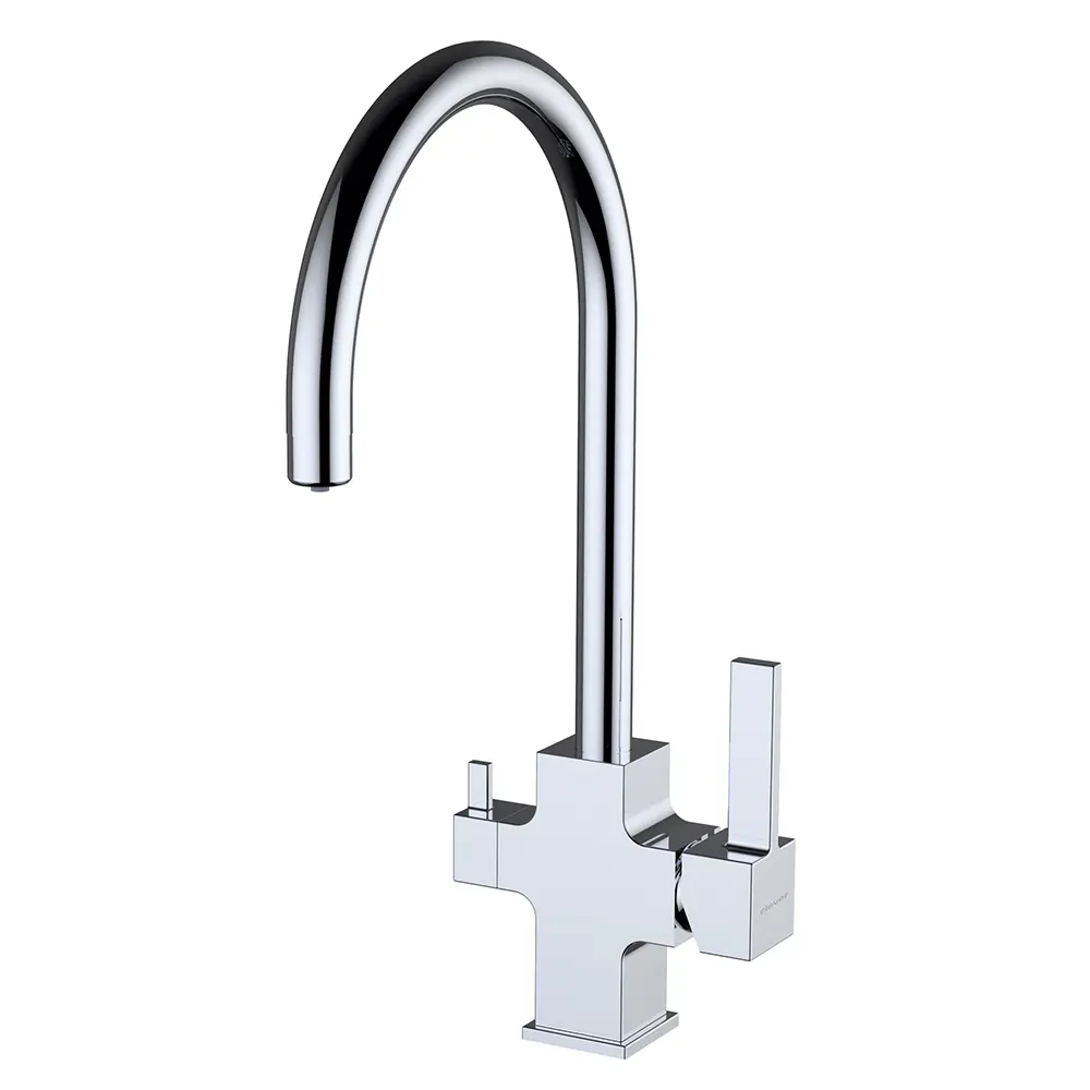 Изображение товара Смеситель для кухни Clever 60151 поворотный излив 42 см цвет хром