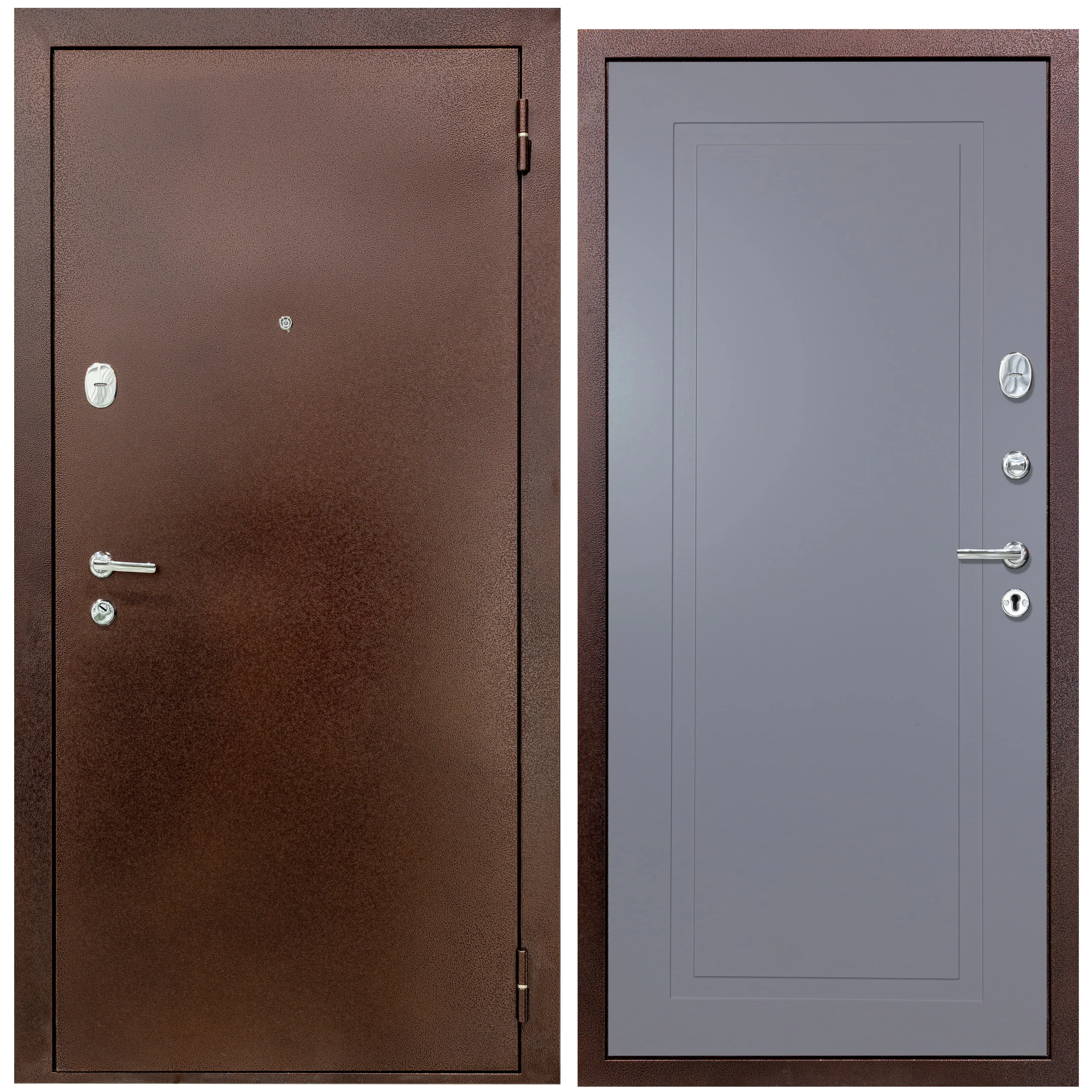 Изображение товара Стальная входная дверь DIVA 510 правый антик медь 86x205см с высокой взломостойкостью и шумоизоляци