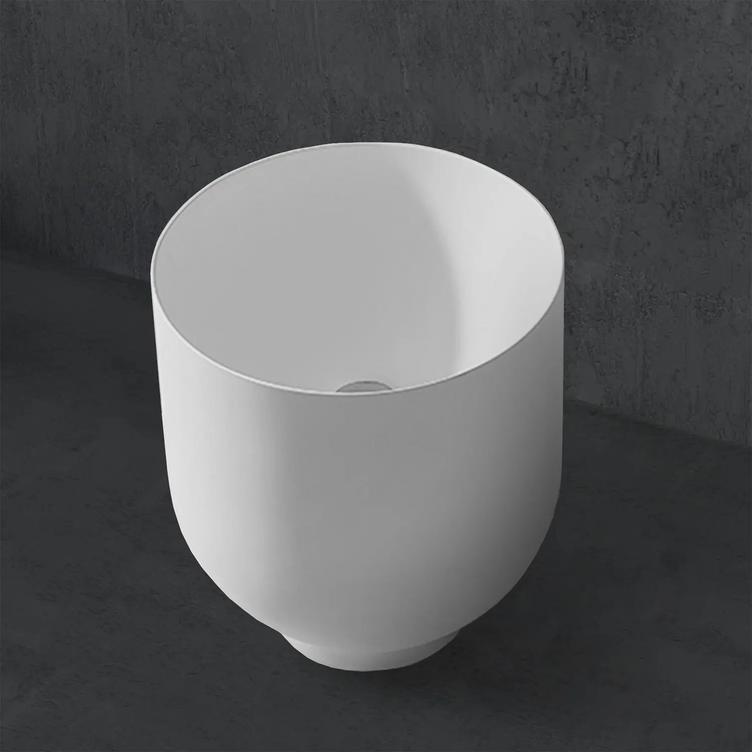 Изображение товара Раковина накладная Abber stein AS2618 40см цвет белый