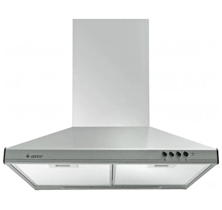 Изображение товара Вытяжка Gefest ВО 10 К44 60 см цвет серый/серебристый