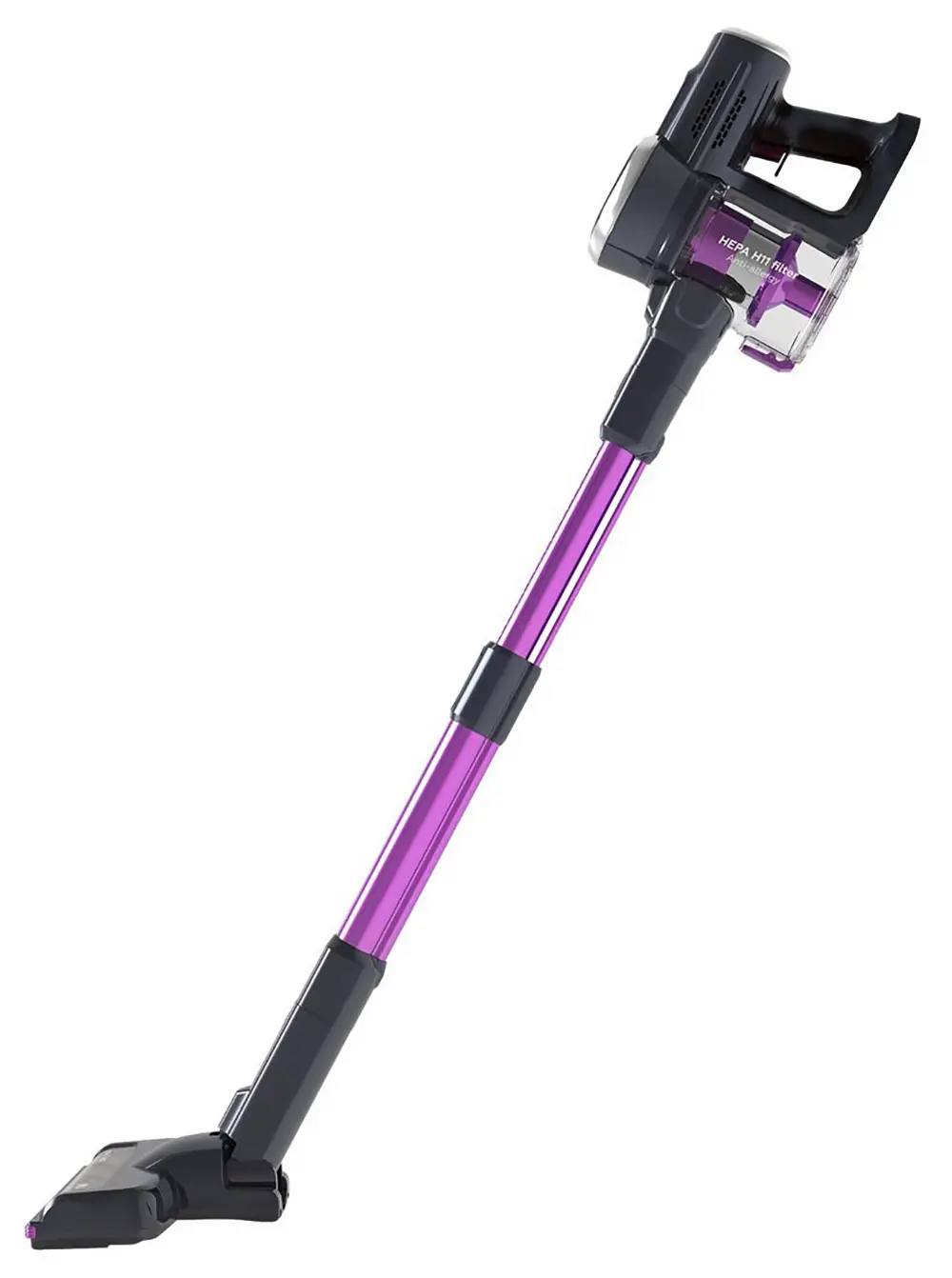 Изображение товара Пылесос вертикальный Bq Vca0201h0.6 л 250 Вт цвет серый-фиолетовы