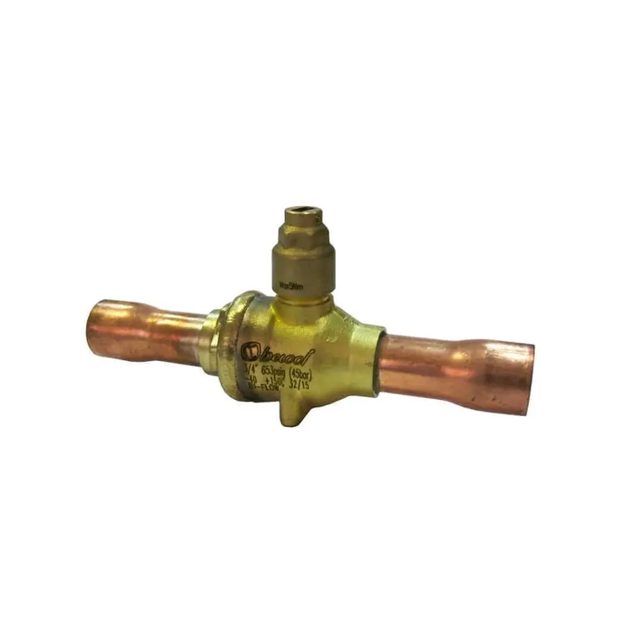Изображение товара Вентиль шаровый 3/4 дюйма Becool BC-BV-34N для холодильных и кондиционирующих систем