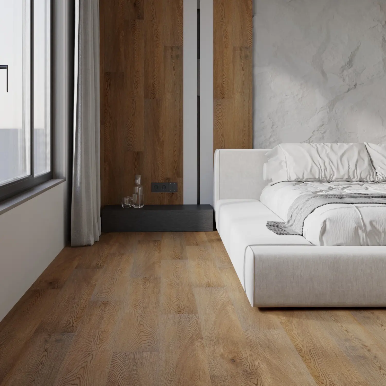 Изображение товара Кварцевый SPC ламинат Novafloor Parkett Oak Country 4 мм, влагостойкий, класс 43, 2.245 м²