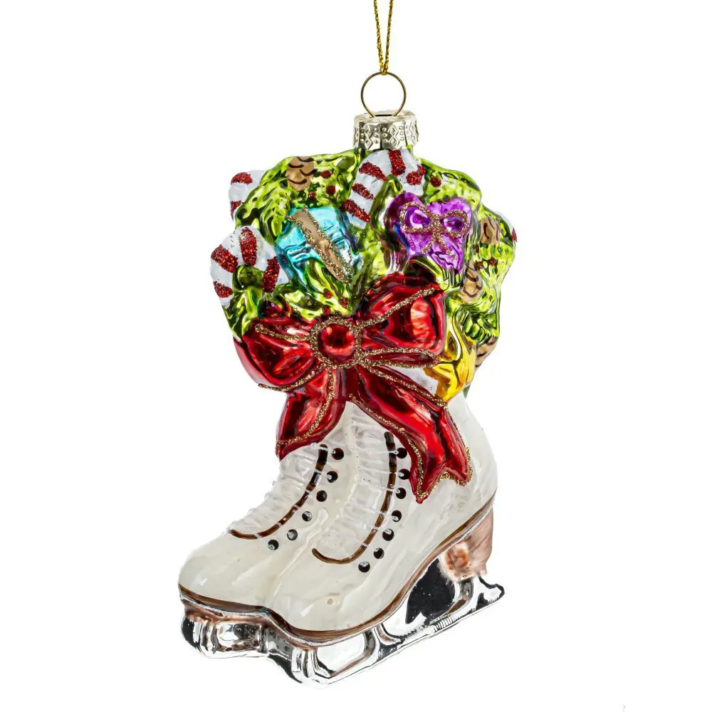 Изображение товара Елочная игрушка 812286 13.5 см x 6.5 см разноцветный