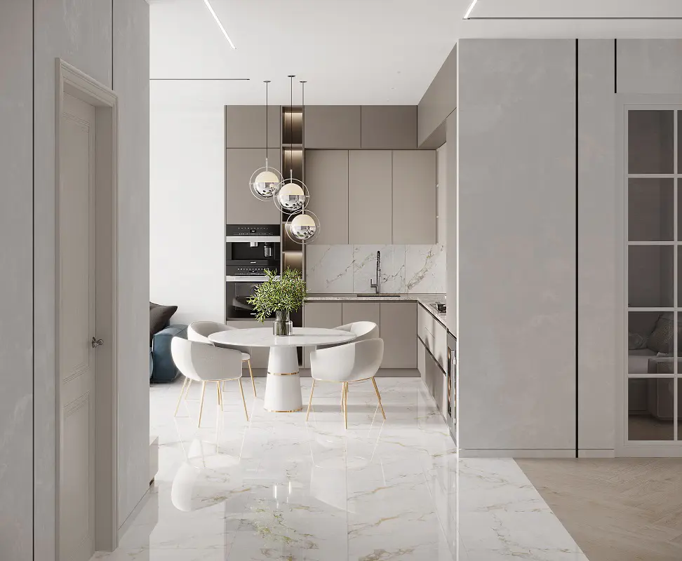 Изображение товара Керамогранит Laparet Statuario Martin 60x60 см мраморный, матовый, кекарогранит для пола и стен