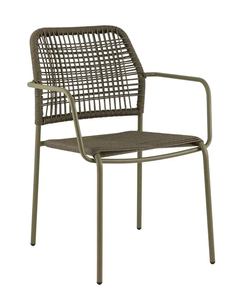 Изображение товара Кухонный стул Стул груп Solaia AD632068 green 42x80x62 см пластик цвет зеленый