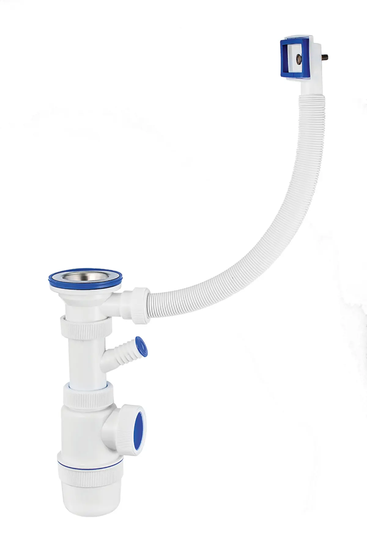 Изображение товара Сифон для раковины Virplast D40 мм белый 23100