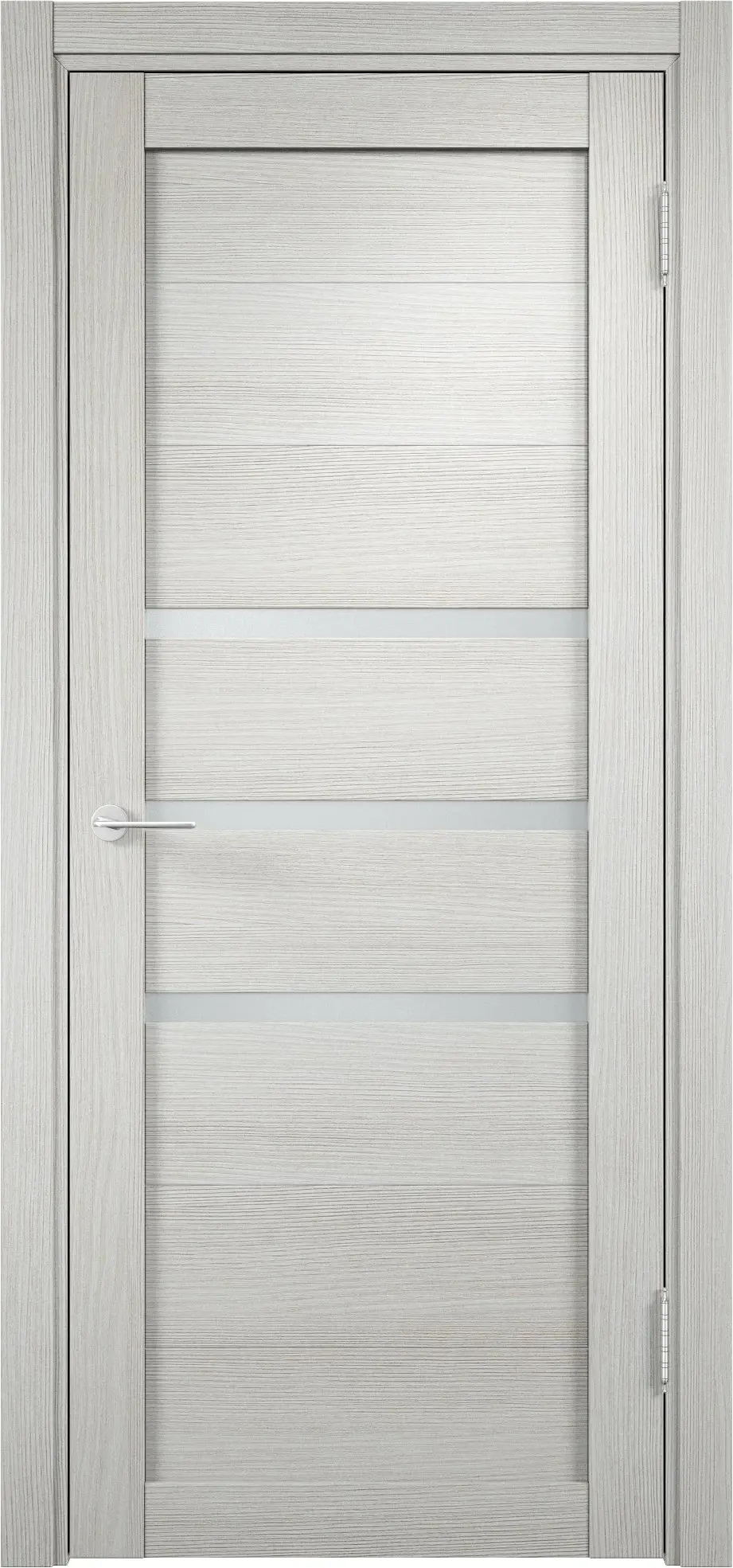 Изображение товара Дверь межкомнатная остеклённая Мюнхен 01 200x70см цвет слоновая кость