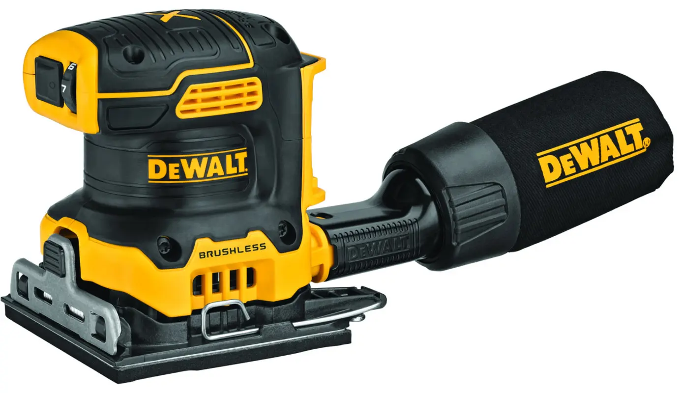 Изображение товара Аккумуляторная вибрационная шлифовальная машина Dewalt DCW200N 18 В без АКБ и ЗУ