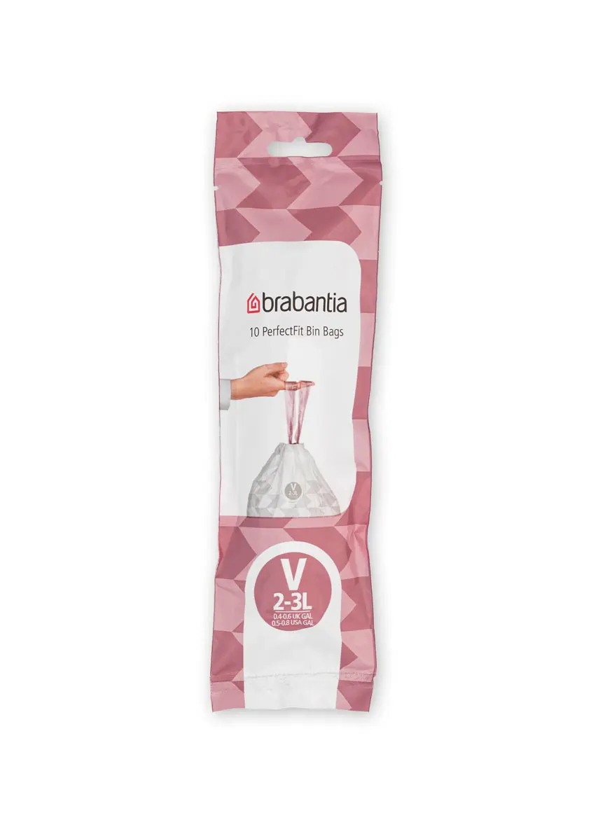 Изображение товара Мешки для бытового мусора PerfectFit 2-3 л 10 шт V в рулоне