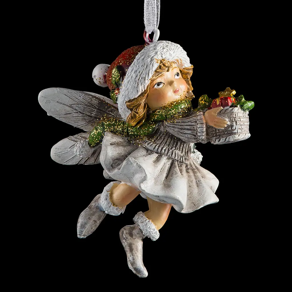 Изображение товара Елочная игрушка Erichkrause Фея-малютка 6 см x 3 см разноцветный
