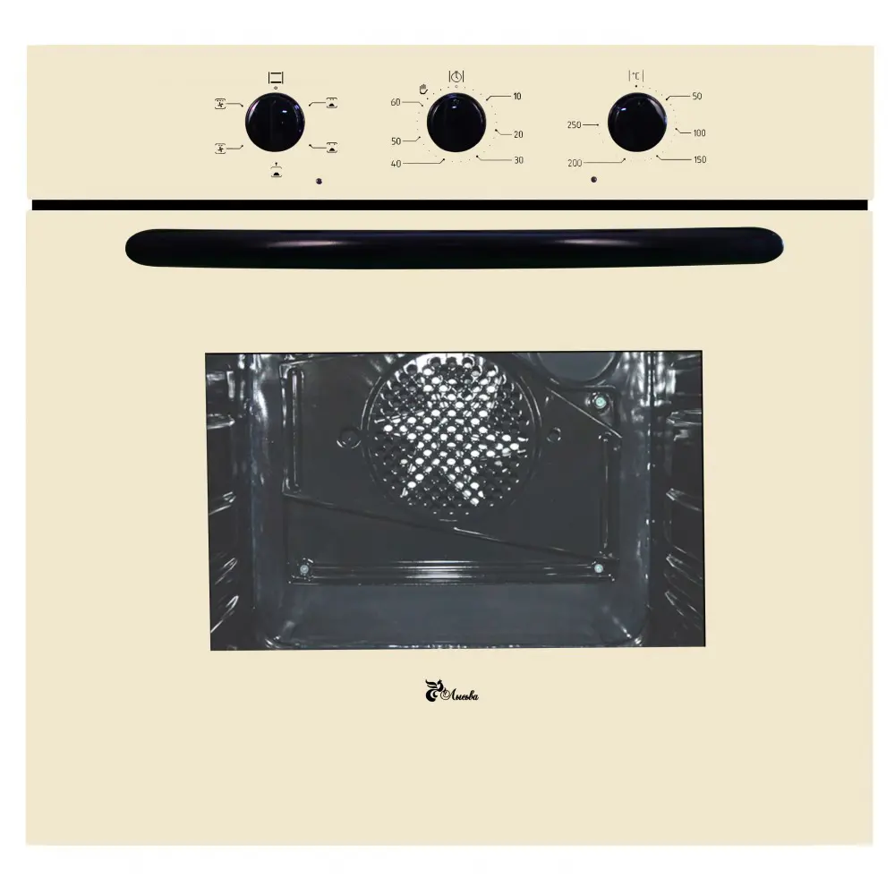 Изображение товара Встраиваемый духовой шкаф Лысьва ER0006G00 кремовый 60х60х57 см цвет кремовый