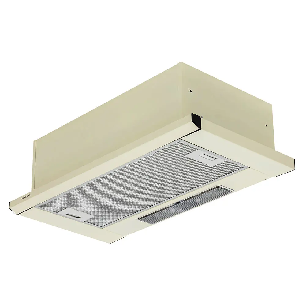 Изображение товара Встраиваемая вытяжка Krona Kamilla slim 1 мотор 60 см цвет слоновая кость