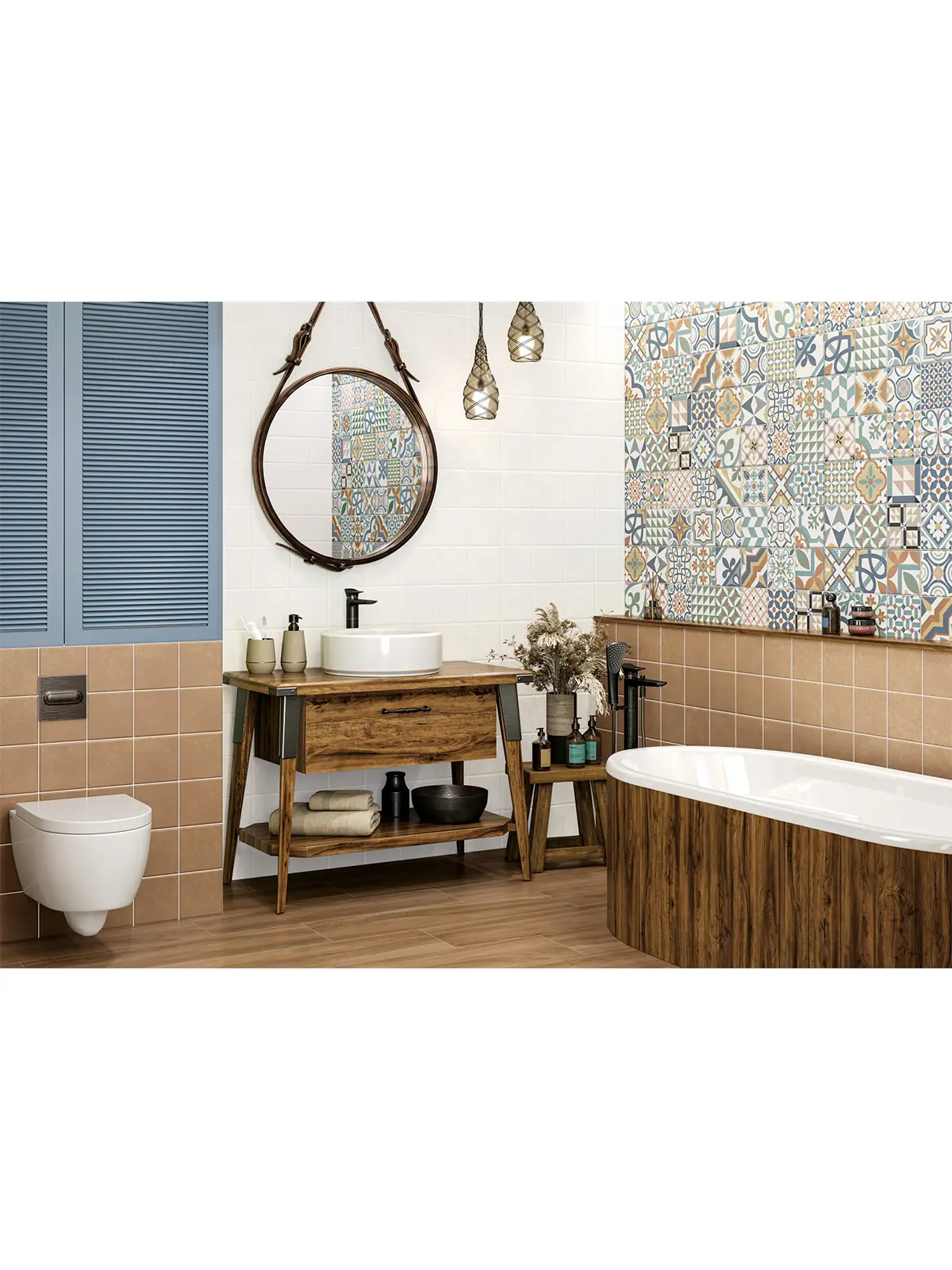 Изображение товара Настенная керамическая плитка New trend Design art WT36DST16 30x60 см