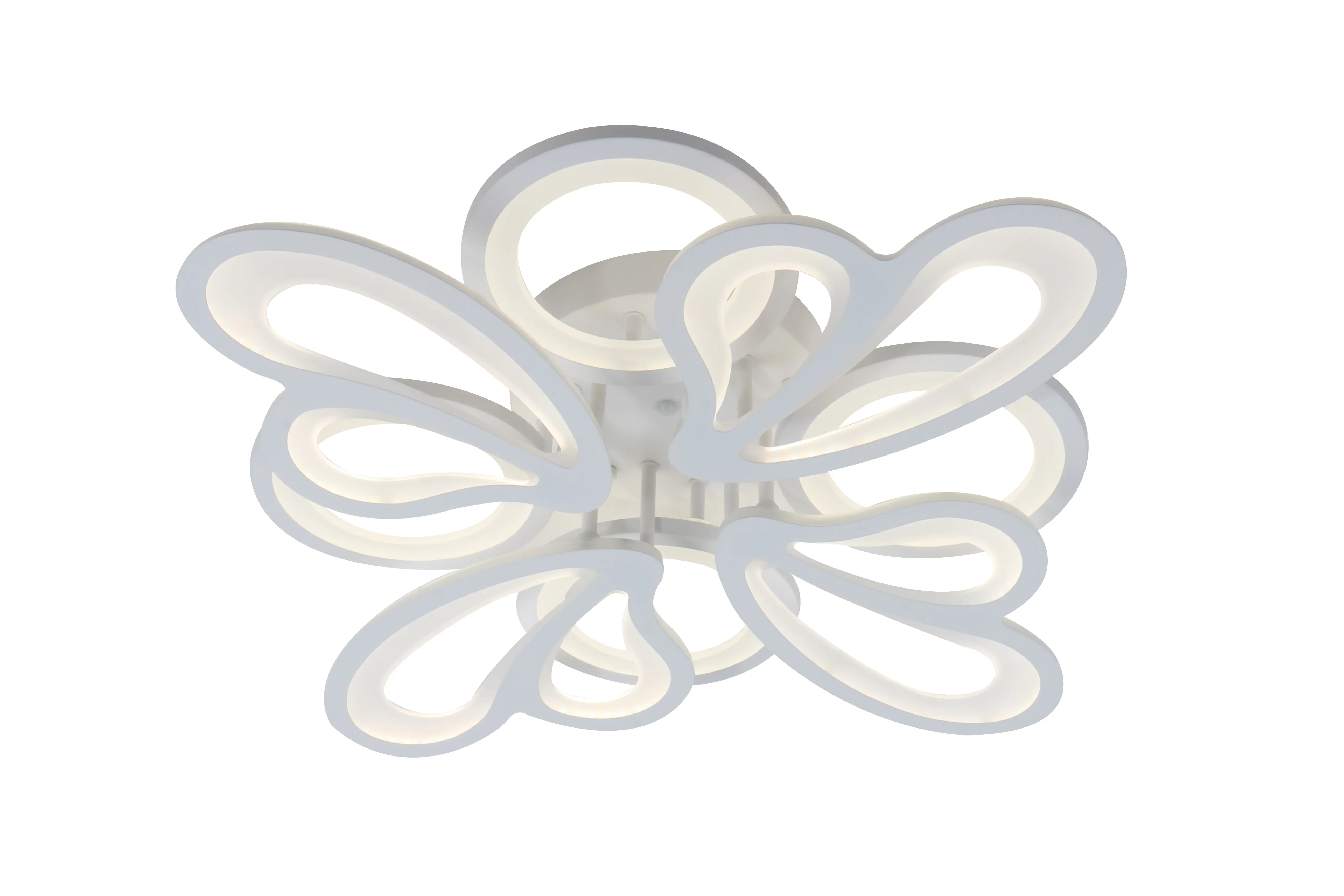 Изображение товара Люстра потолочная светодиодная Escada Armeria с пультом 35 м² регулировка цвета