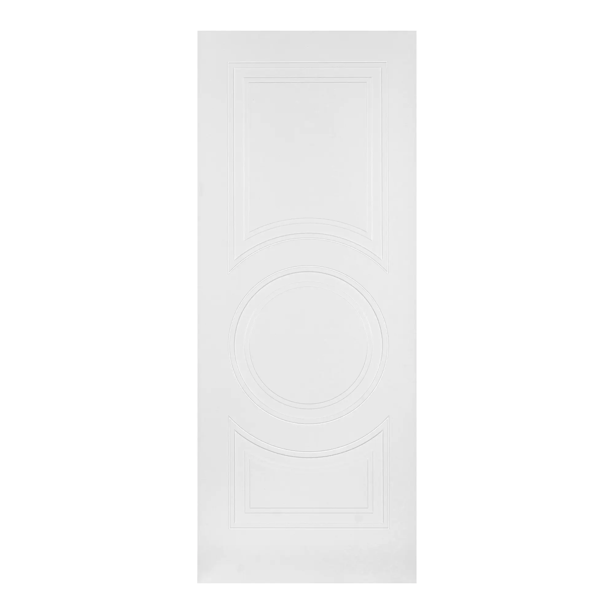 Изображение товара Межкомнатная дверь Бизнес Парк Line 6 глухая 60х200см белая эмаль