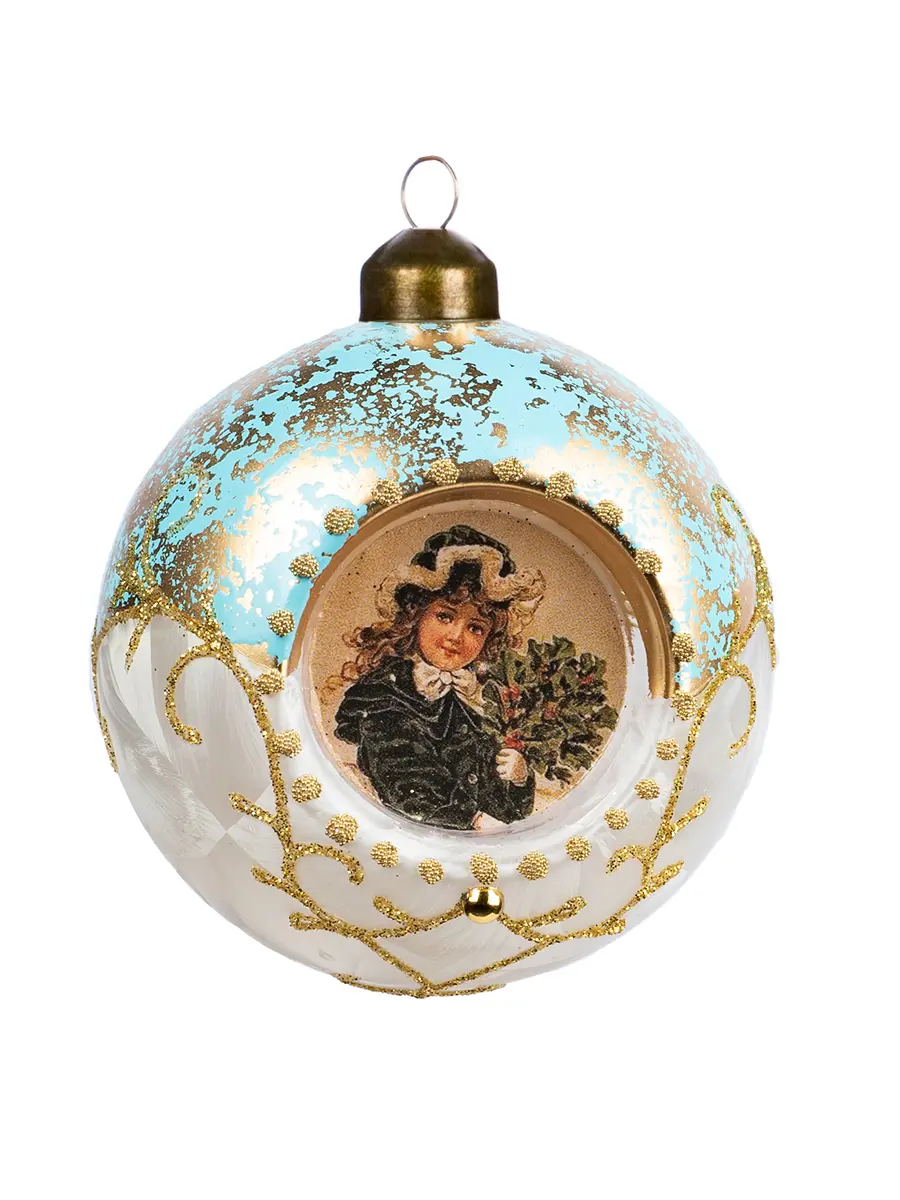 Изображение товара Елочная игрушка Valma 91561 8 см x 8 см разноцветный