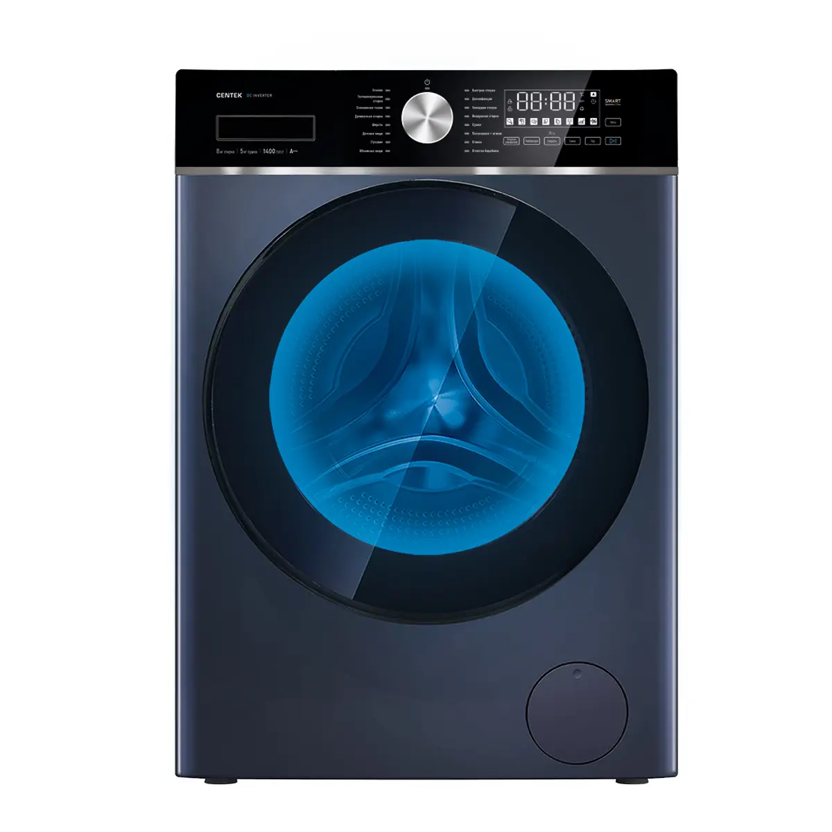 Изображение товара Стиральная машина с сушкой Centek CT-1956 8 кг 17 программ блокировка защиты от детей
